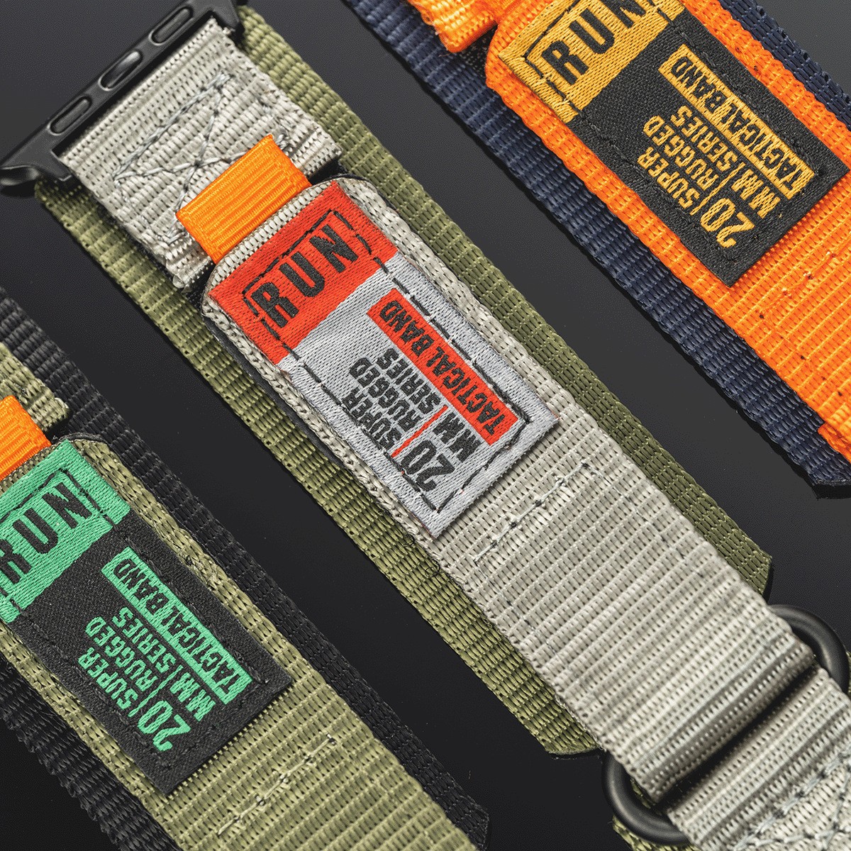 Fits Apple Nylon Watch Strap S10 9 8 7 Woven Breathable Lightweight 38 40 41mm