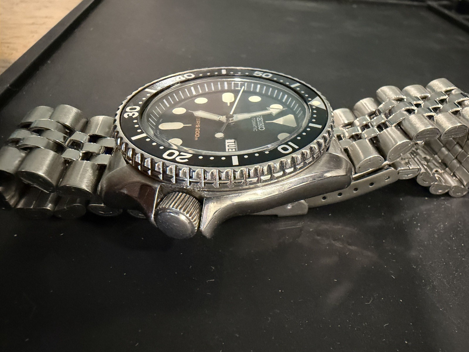 SEIKO SCUBA DIVERS SKX007 DAY/DATE AUTO MENS WATCH 7S26-0020