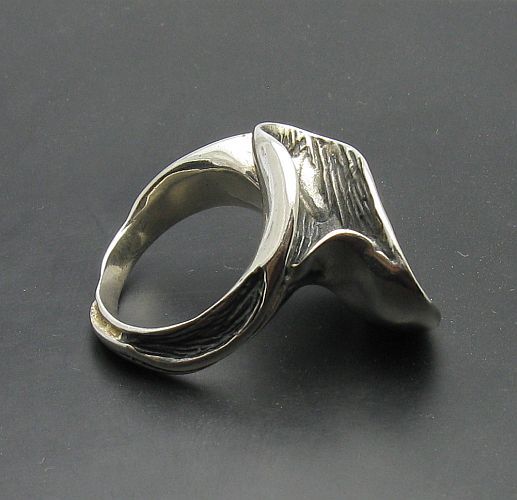 Stylish Extravagant Sterling Silver Ring Solid 925 Perfect Quality Empress