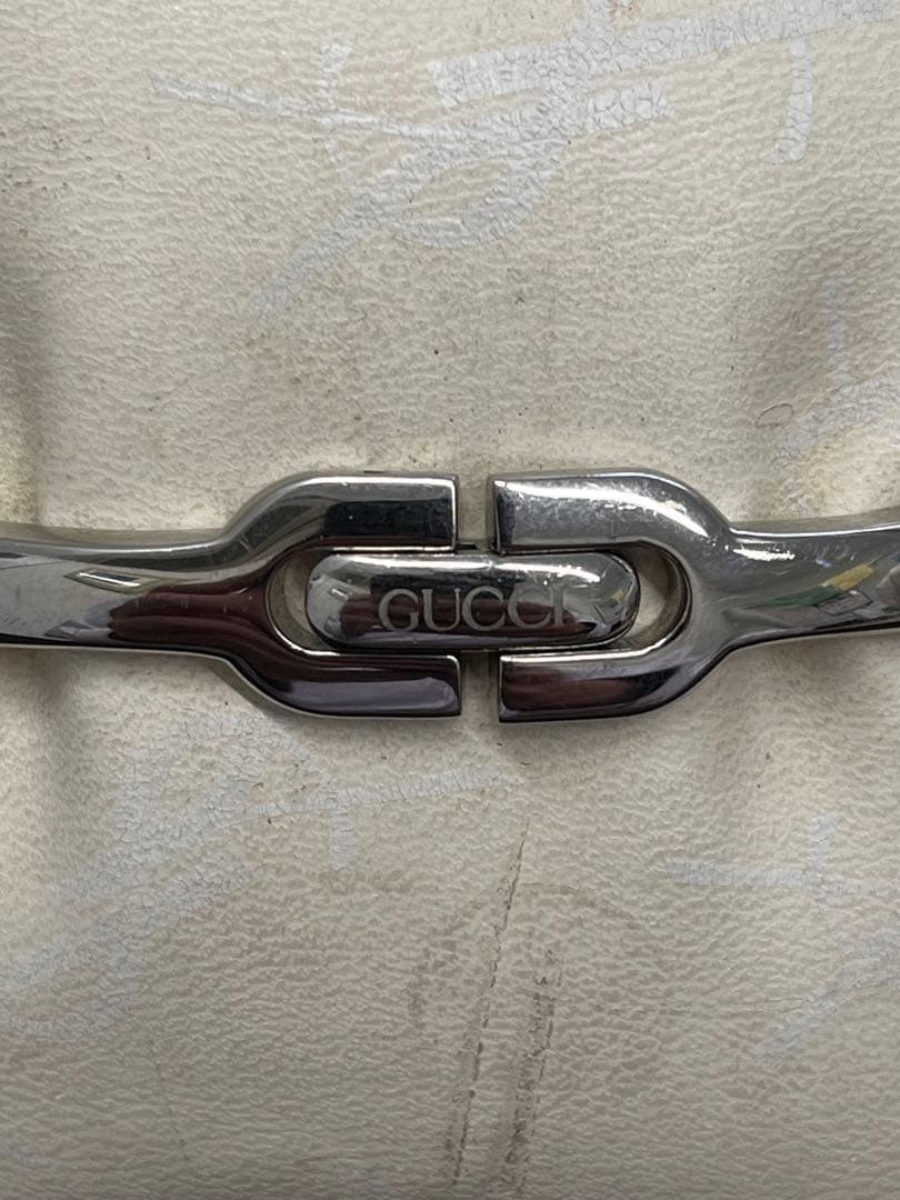 Excellent condition GUCCI Bamboo Diamond 6800L Quartz
