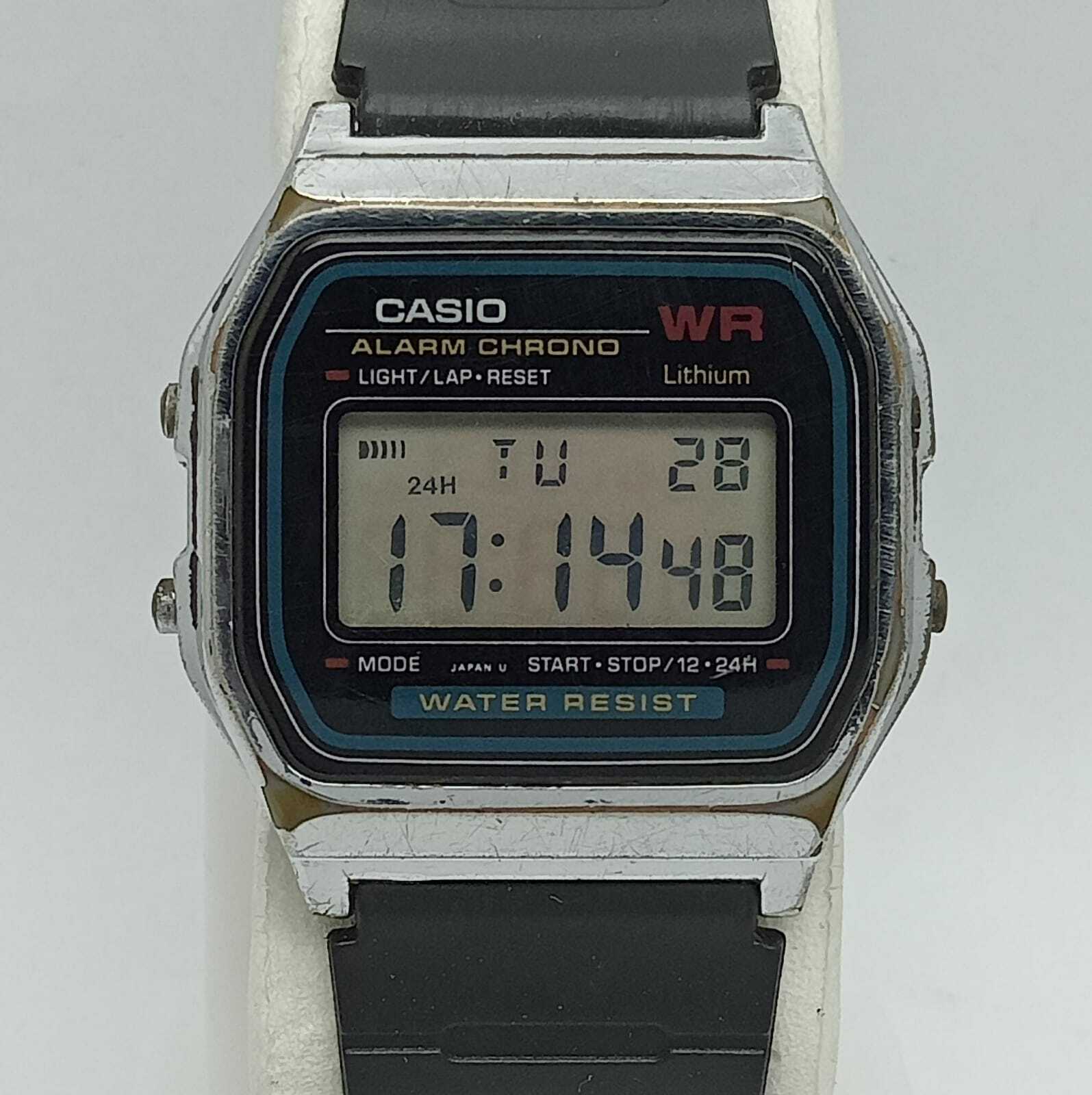 Casio Lithium A159W Quartz 593 Digital Vintage Men’s Watch UMB144ARL2