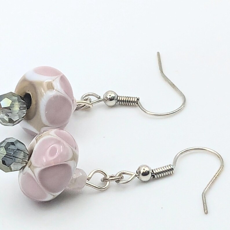 Light Purple Dangle Earrings – Casual Elegance For Everyday Wear, Women