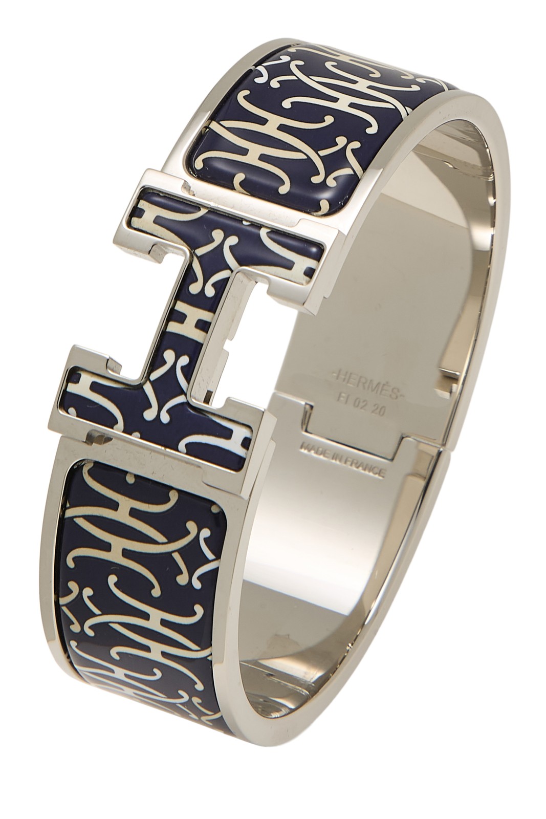 Hermès Multicolor Enamel Clic-Clac ‘H’ Wide – WGACA