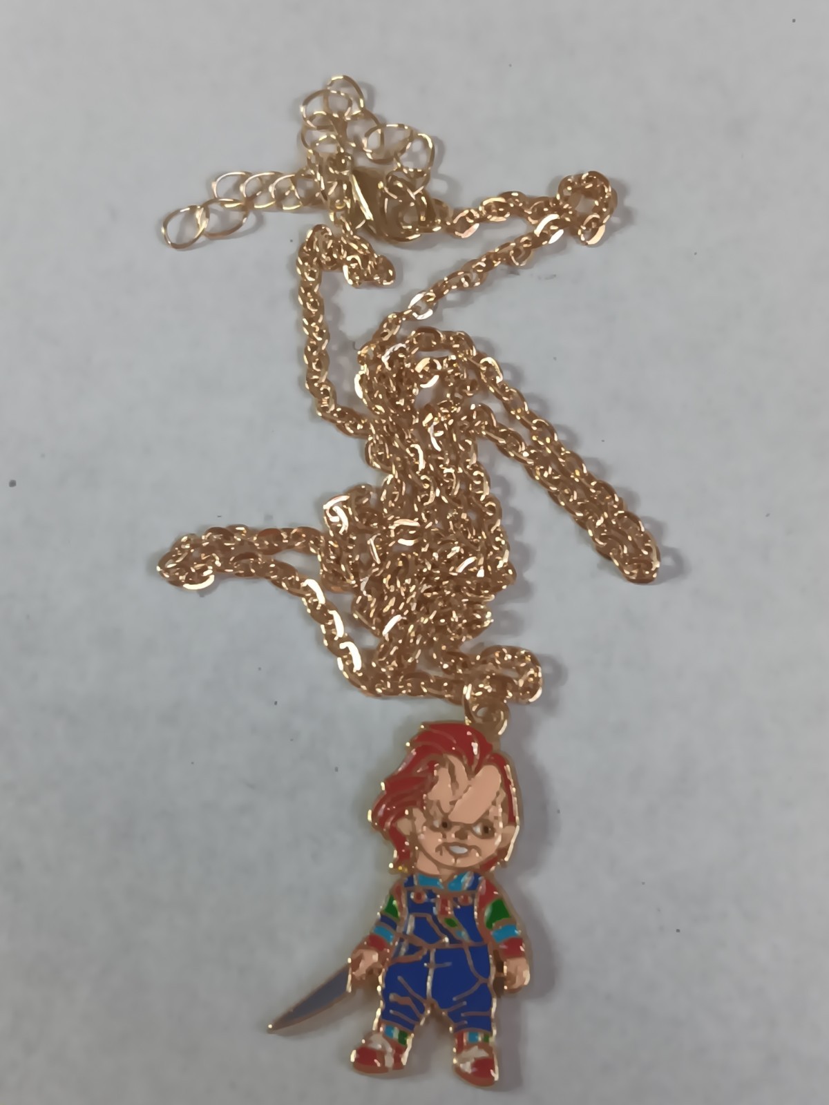 CHILDS PLAY CHUCKY NECKLACE 18″ TO 20″ CHAIN