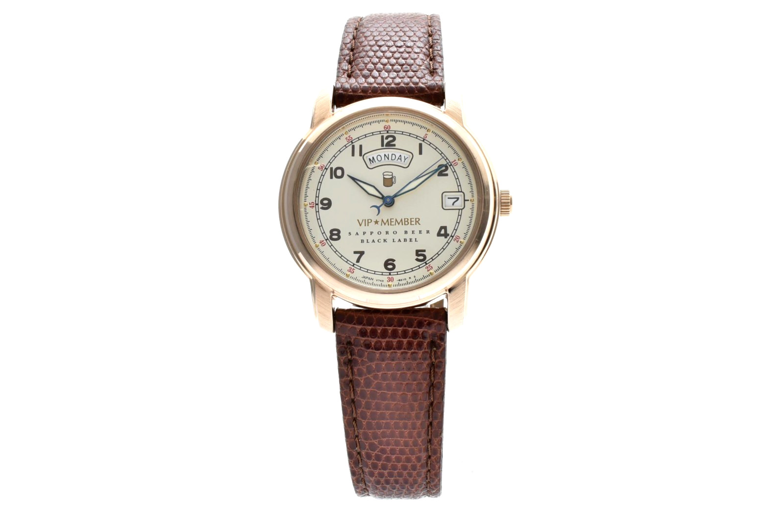 Rare Vintage [Near MINT] Seiko Alba V743-8A60 Gold Quartz Men’s Watch JAPAN