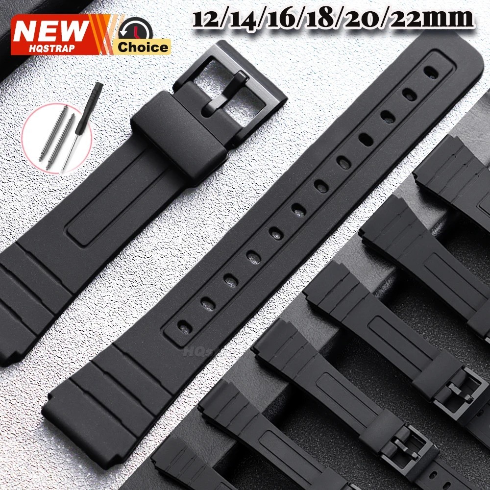 CASIO Watch Band F-91W,F-28W,F-91WG,F-93W,F-94WA,F-105W,F-106W,FLB-91W