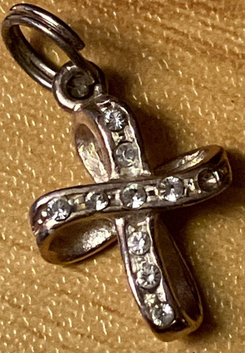 Sterling Silver 925 Infinity Cross Pendant
