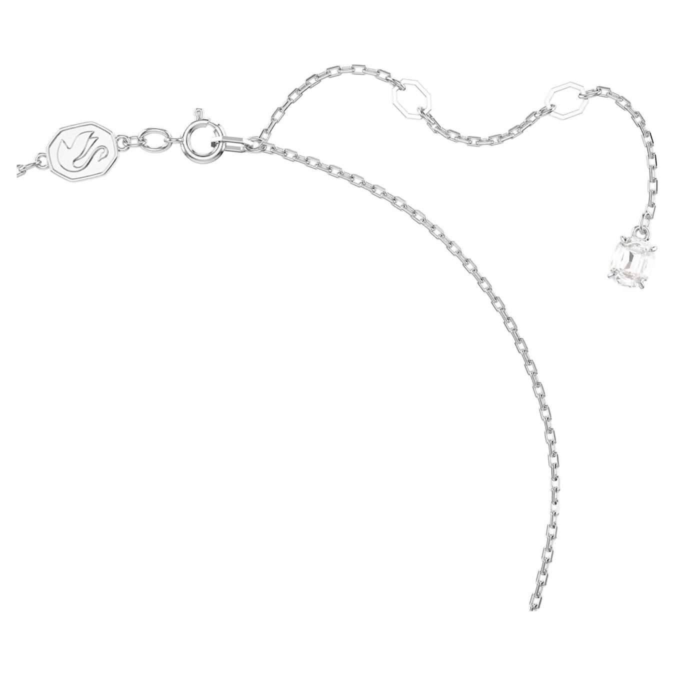 SWAROVSKI Una Angelic pendantRound cut, Pavé, White, Rhodium plated$ 139