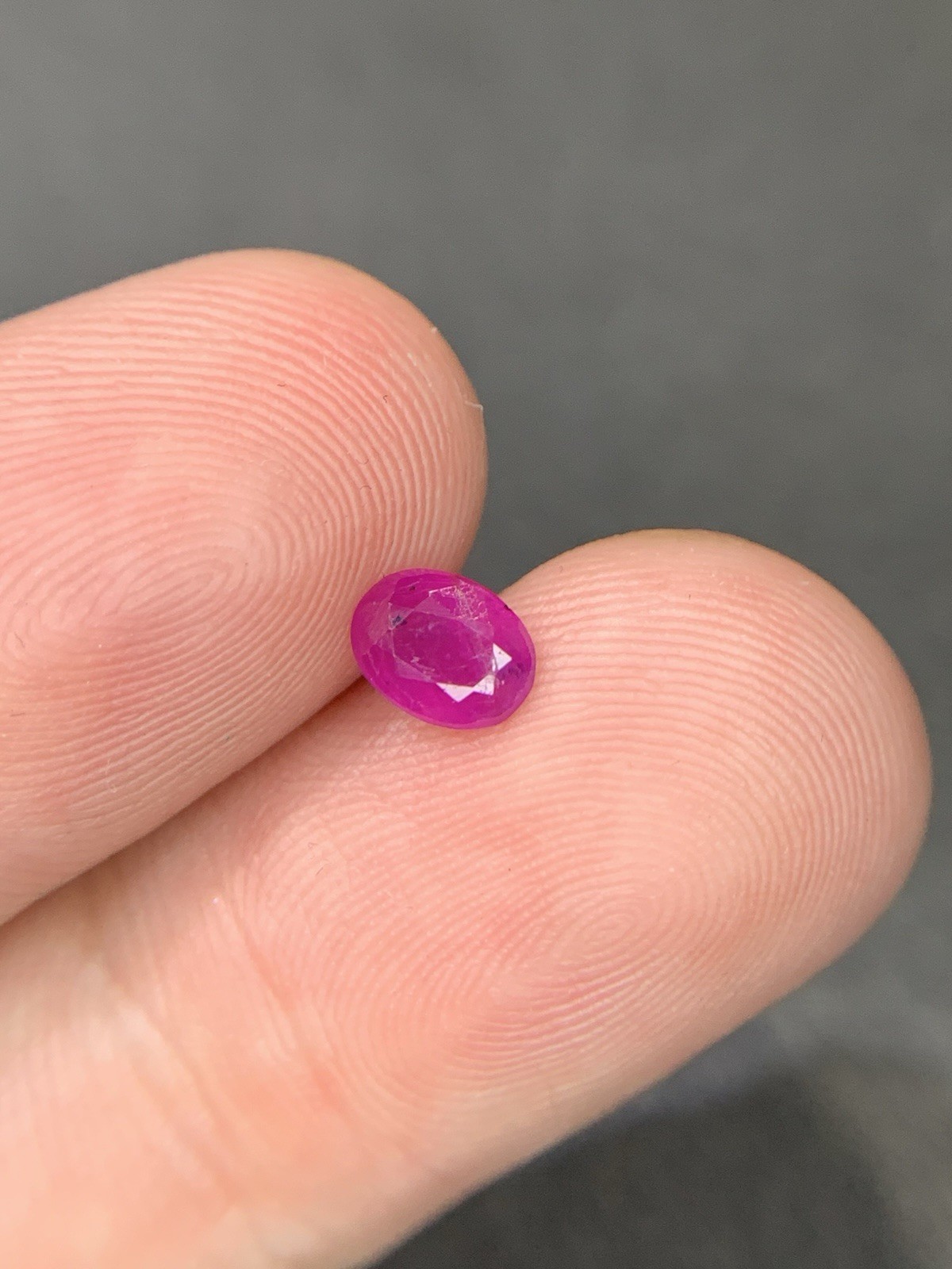 0.80 Ct No Heat Ruby