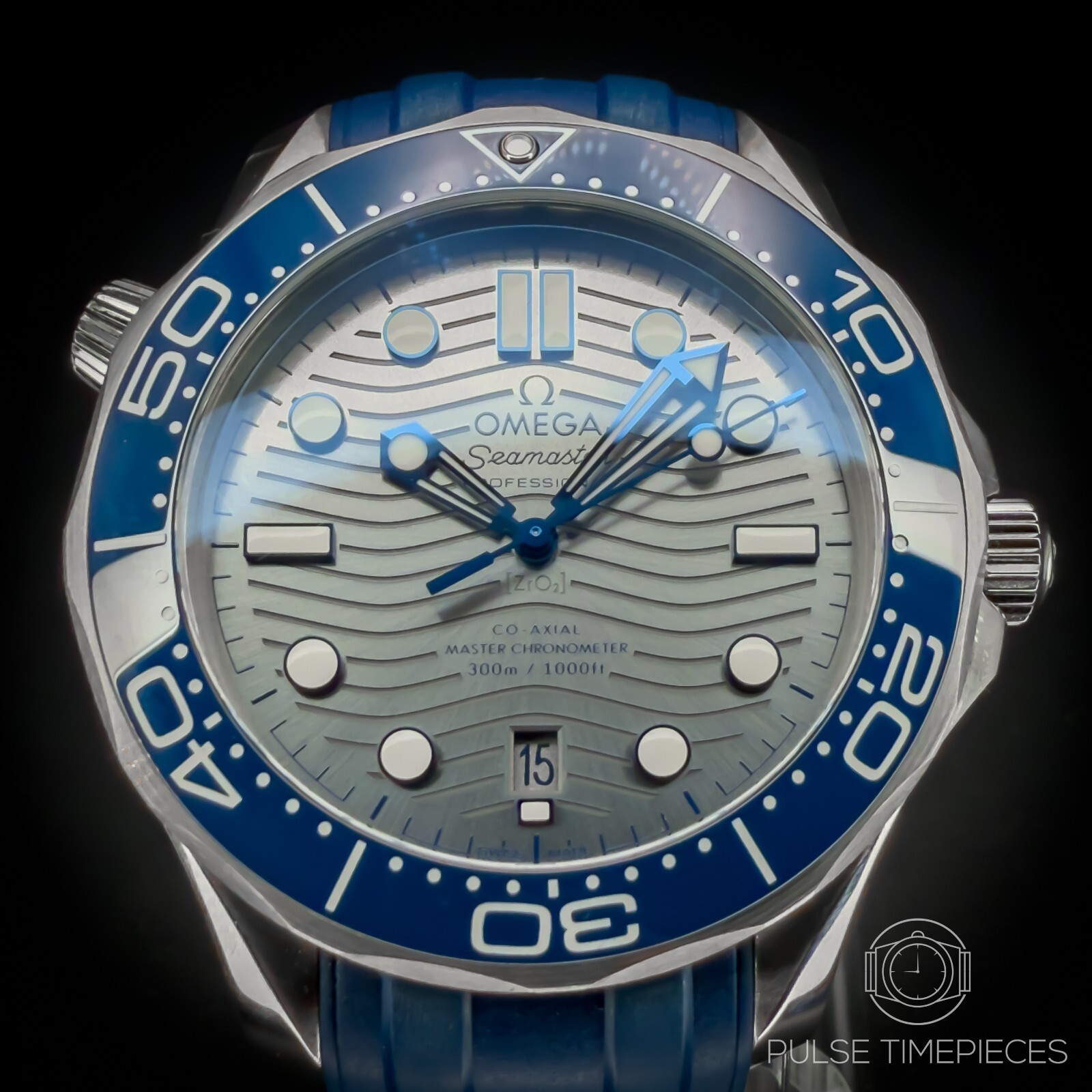 Omega Seamaster Diver Grey Wave Automatic Stainless Steel 210.32.42.20.06.001