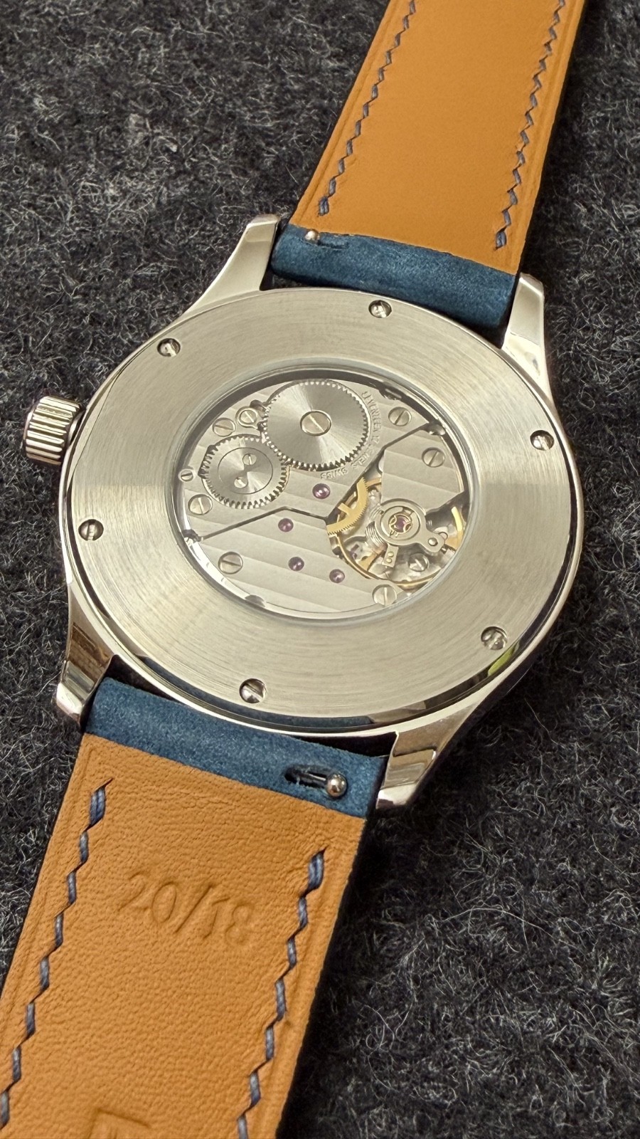 Etien T02 Guilloche Flinque Enamel Dial 39mm ETA 7001 Manual Sapphire Full Set