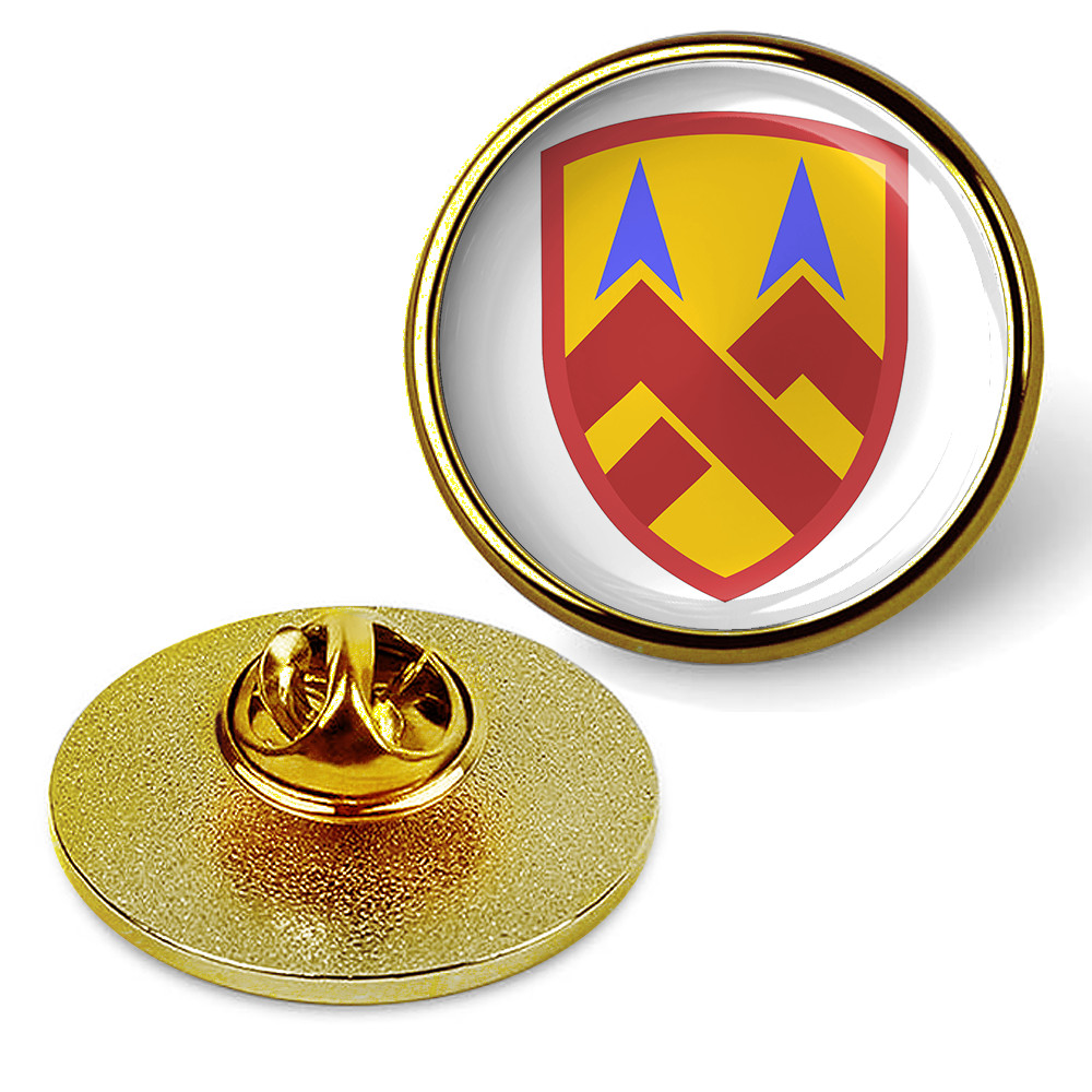 377th Theater Sustainment Command Tie Suit Shirt Lapel Pin