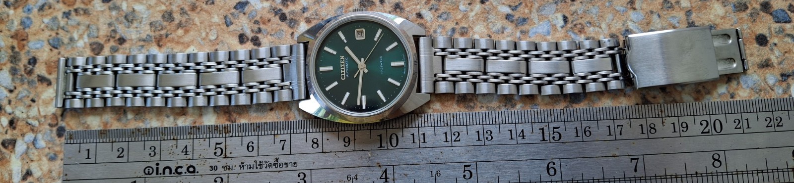 Vintage Citizen 21 Jewels Automatic 8215 August 1976