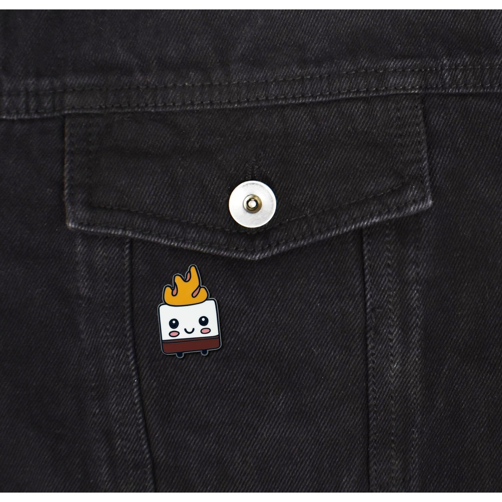 S’mores Boy Enamel Pin