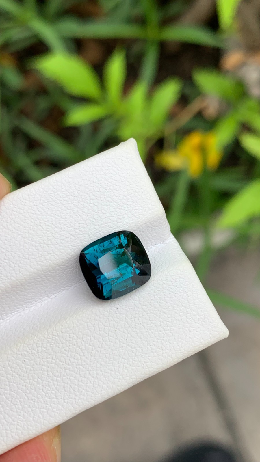 Natural Indicolite Blue Tourmaline faceted , Origin: Afghanistan