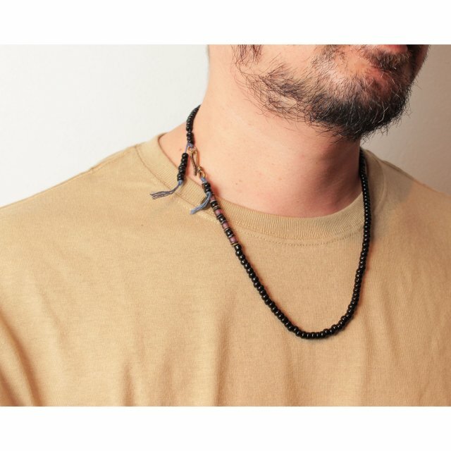 EVANGELION [VIVIFY x RADIO EVA] Hemp Cord & Beads Bracelet/Necklace (Kaoru)
