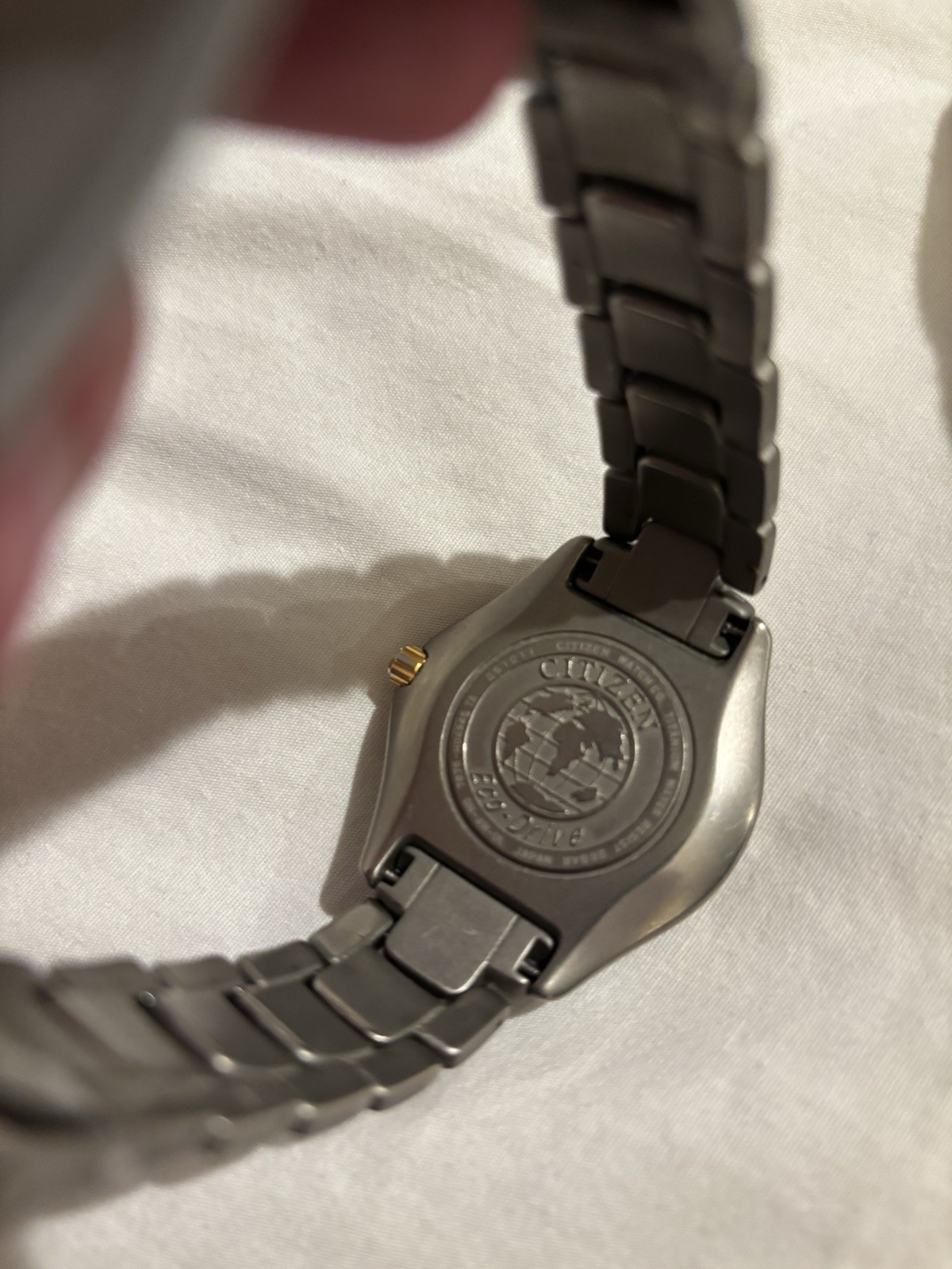 Citizen Eco-Drive Diver 200m Black Dial Gray/Gold Bracelet Date Watch