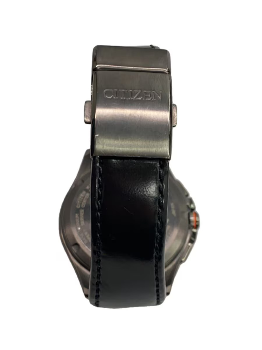 CITIZEN Quartz Watch Analog Leather BLK BLK BZ1035 09E