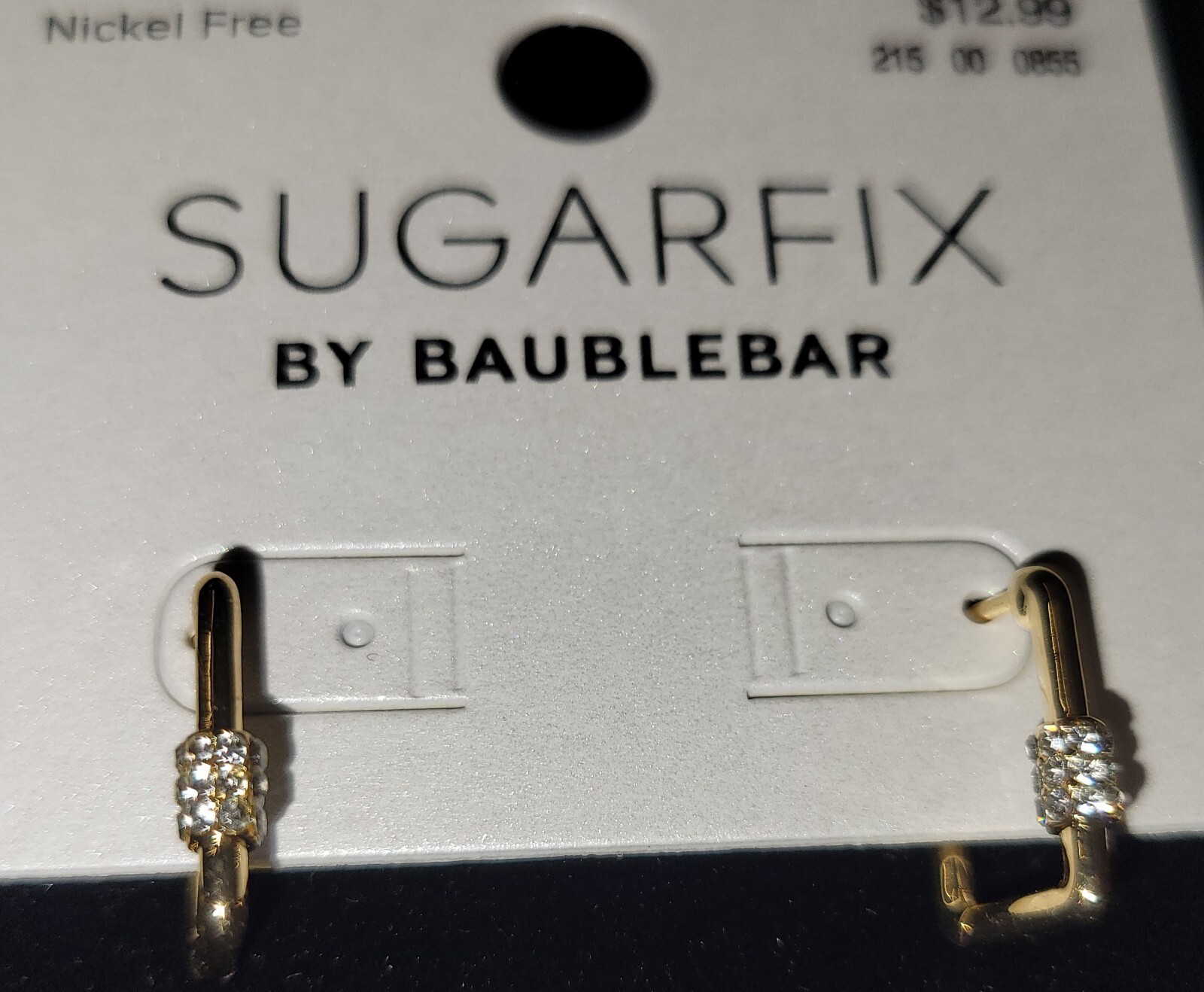 Sugar Fix By Baublebar Gemstone Classy Pierced Earrings Nickel Free Gold Tone.