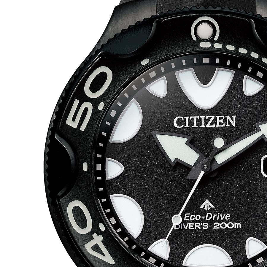 CITIZEN Promaster BN0235-01E Eco-Drive Whale Shark Solar 200M Diver Men Watch