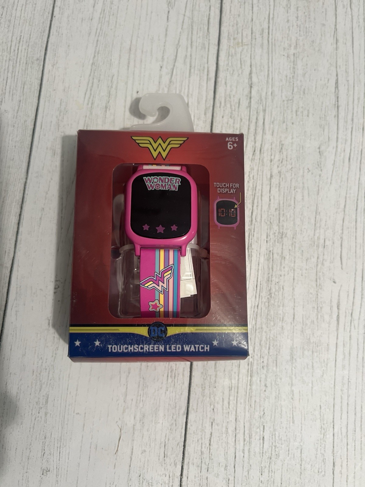 Wonder Woman Touchscreen LED Watch
