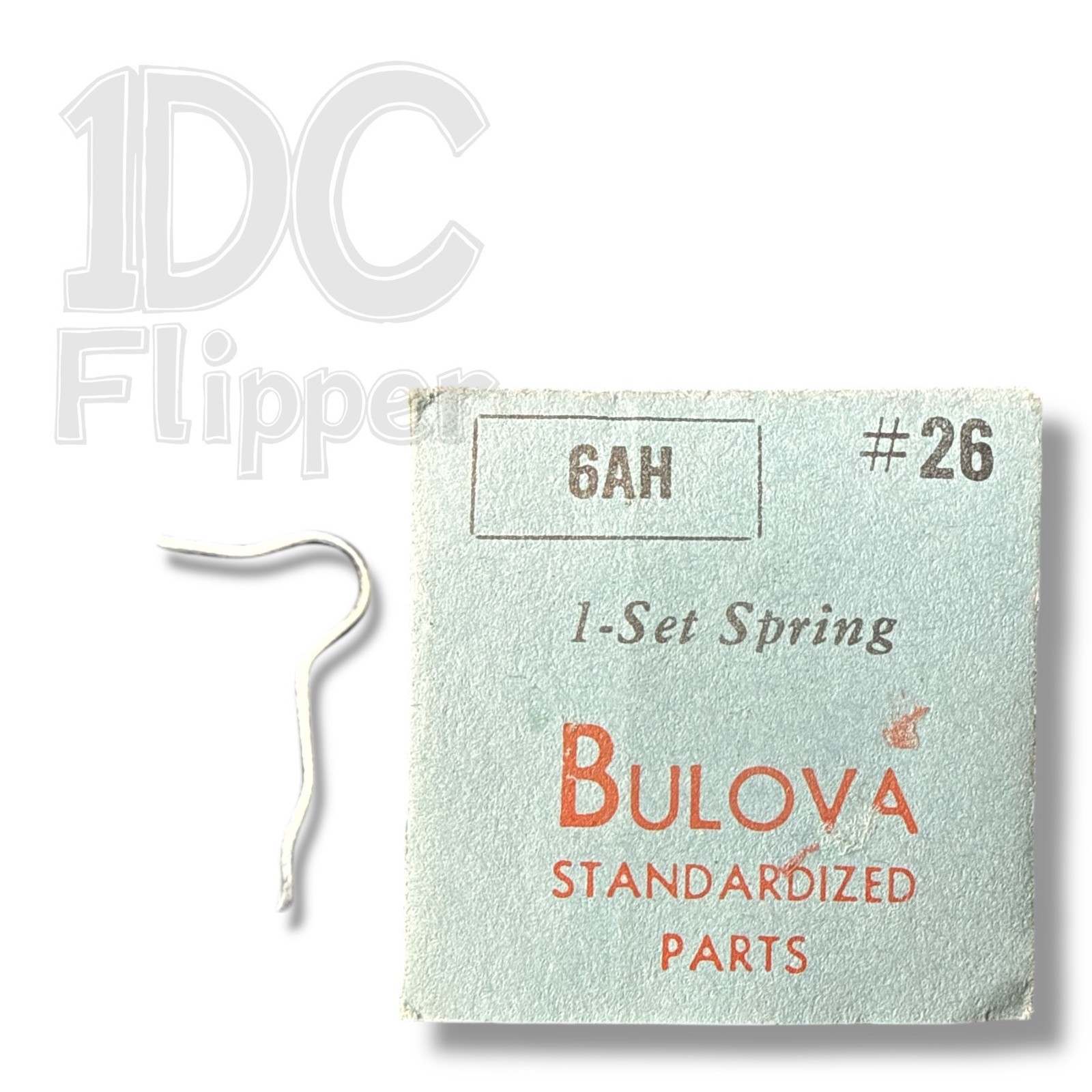 Bulova 6AH Set Spring 440/221 Font 120, Aurore 120, Fits Multiple, Read List!