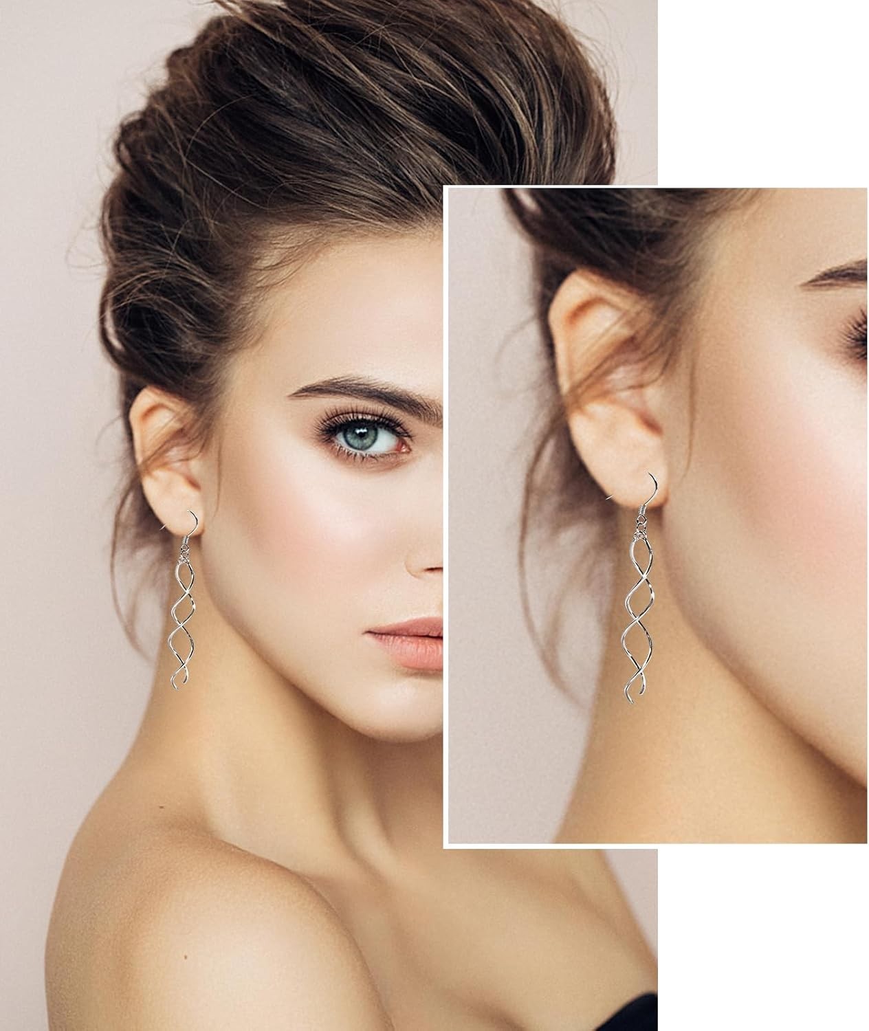 14K Gold & 925 Silver Threader Dangle Earrings – Handmade Hypoallergenic Jewelry