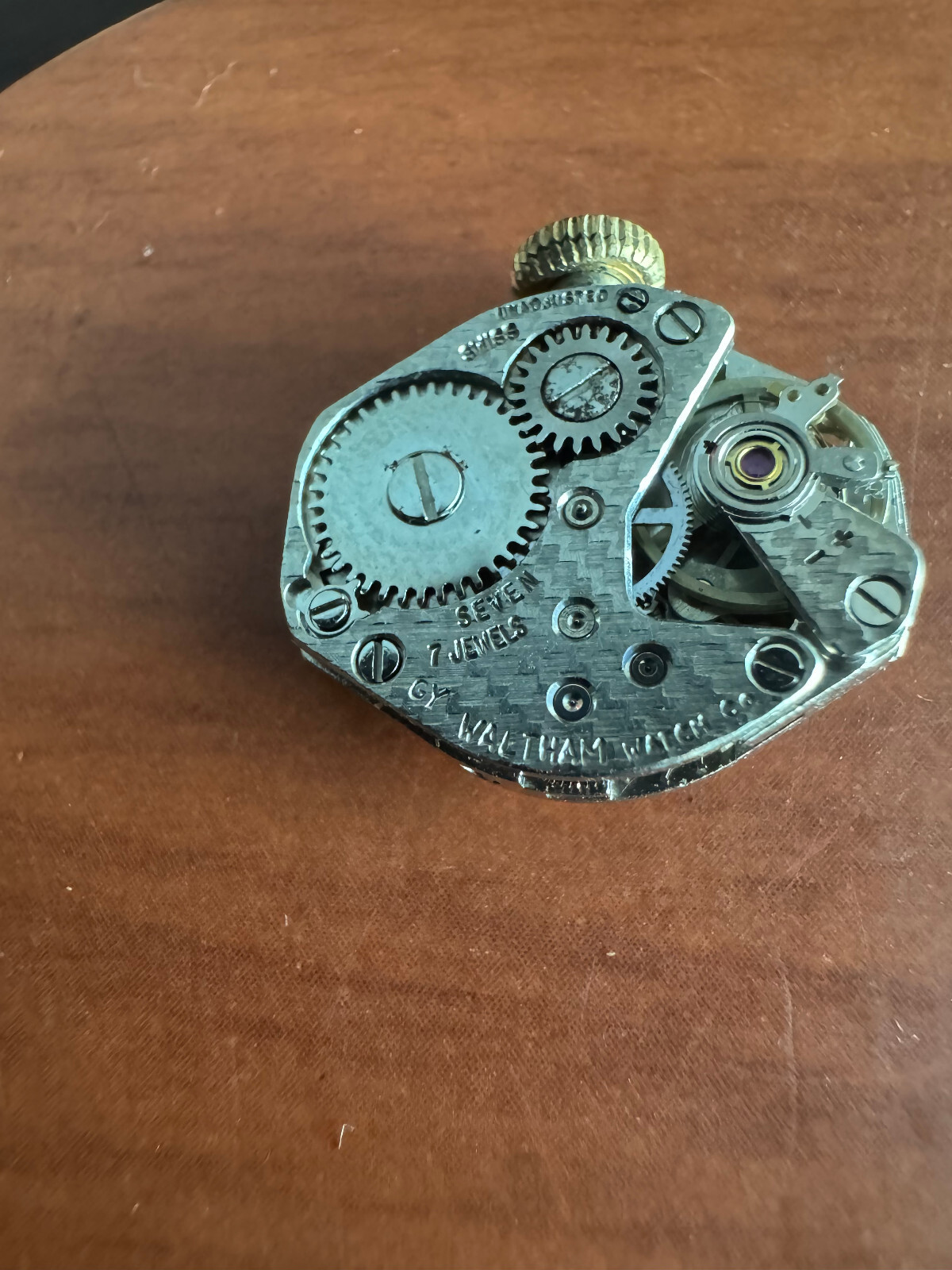 VINTAGE LADIES WALTHAM WRIST WATCH MOVEMENT CAL ST 69-21 KEEPING TIME