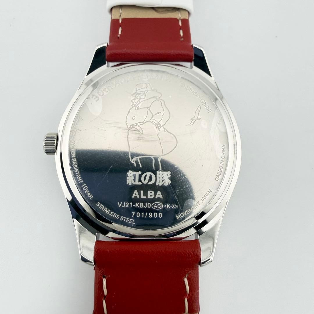 Seiko Alba Porco Rosso 30th Anniversary Limited Ghibli Watch ACCK726 Unused