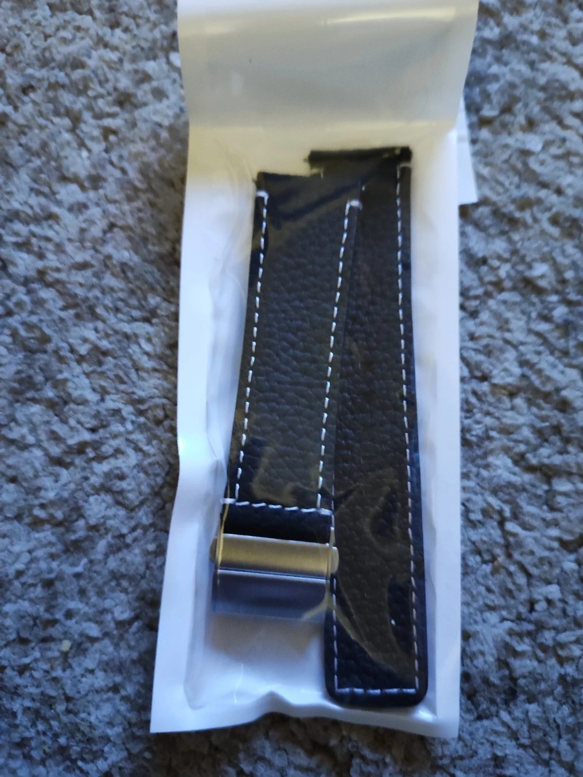Genuine Leather Watch Band Strap Unisex Deployment Clasp 18/20/22/24mm