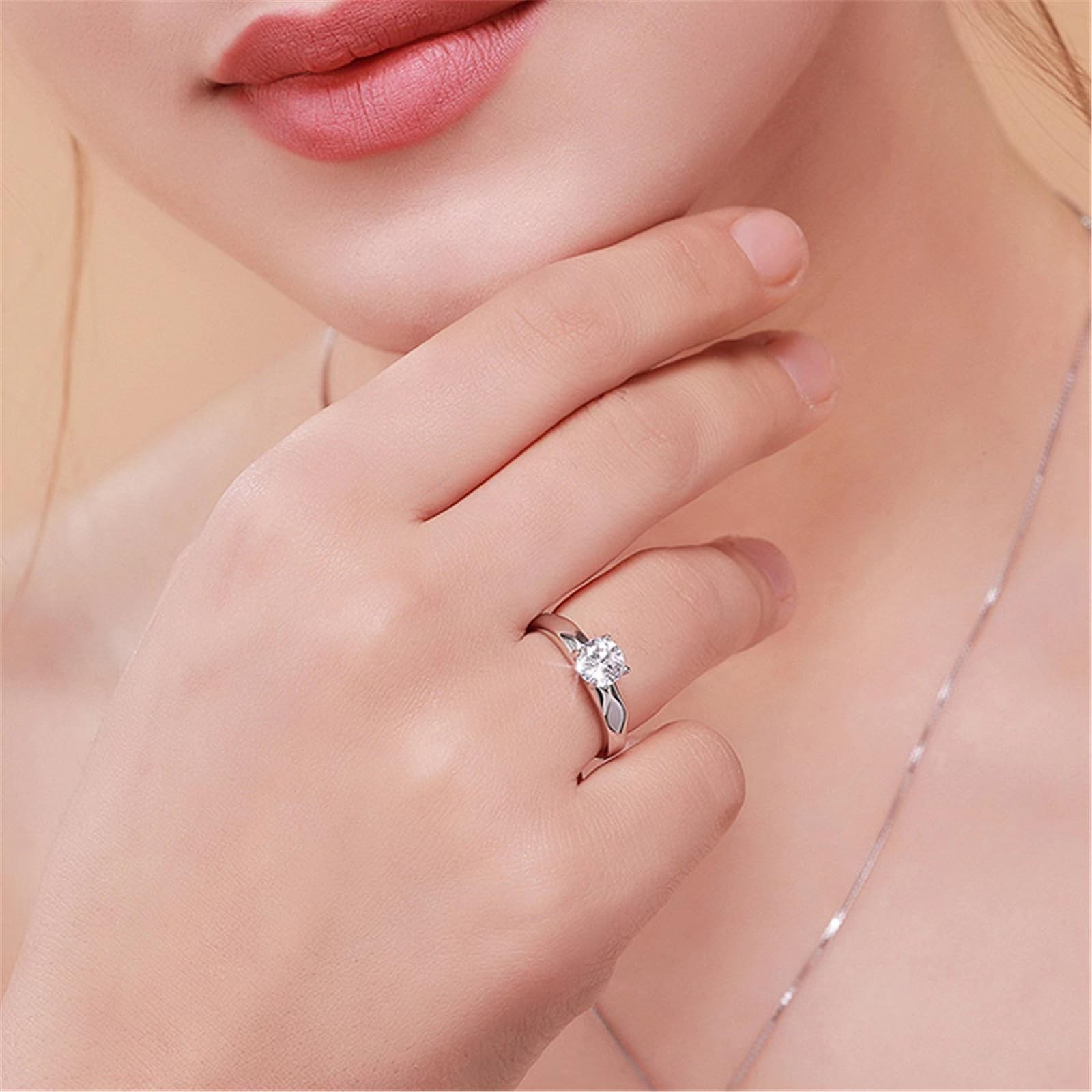 Matching Rings for Couples Promise Rings for Him & Her Engagement Wedding Rin…