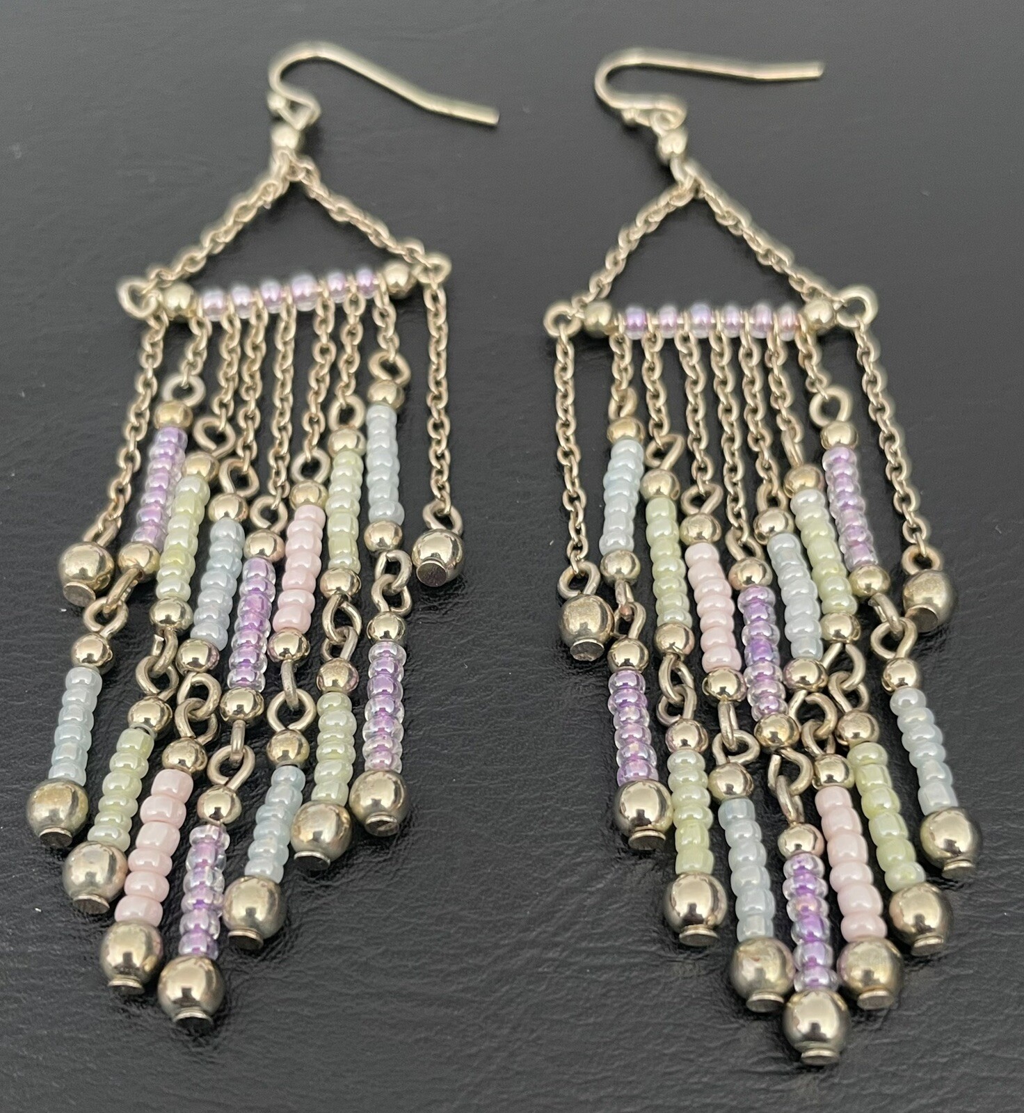 Accessorize Multi Chain Beautiful Hook Earrings.