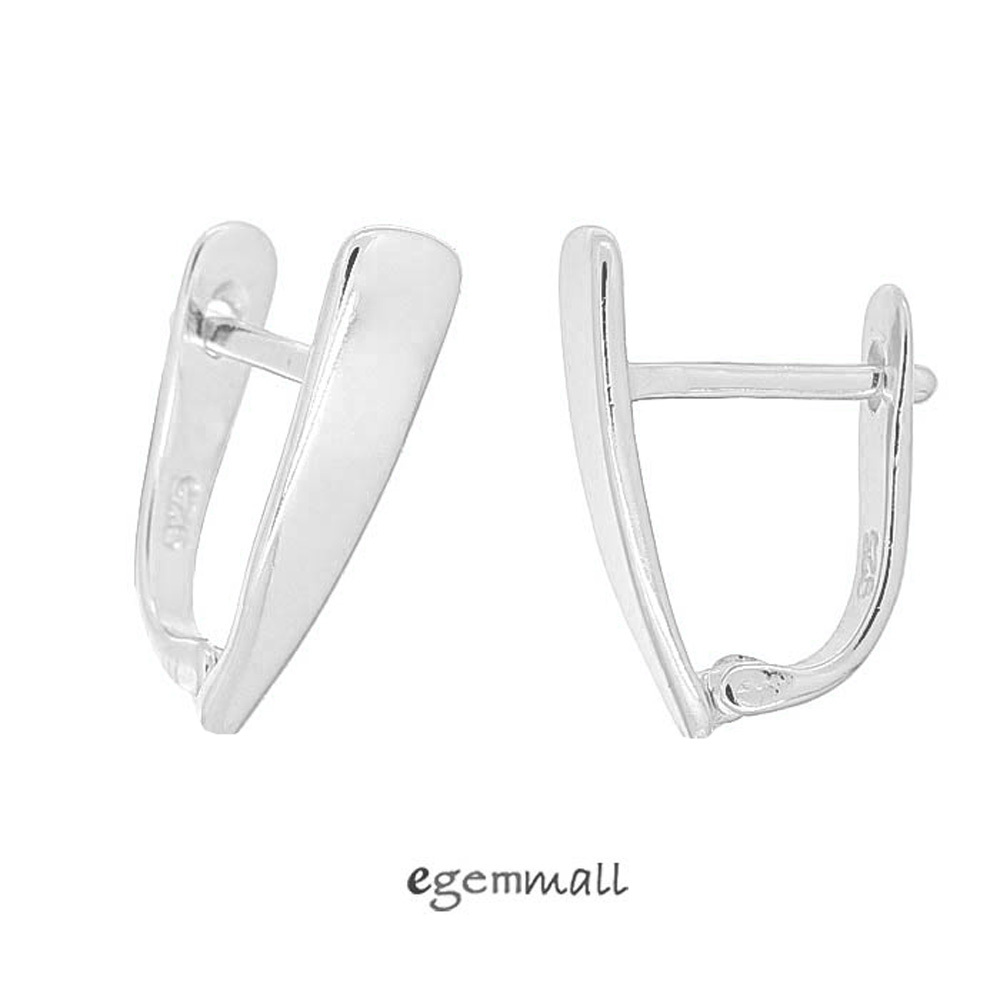 Sterling Silver Leverback Lever Back Hoop Earring Hook #99373