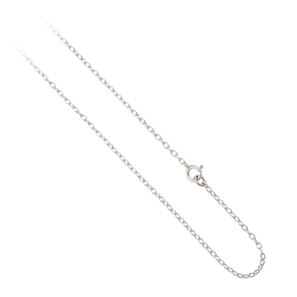 Tarnish Free 1mm Rolo Chain Necklace for Pendants, 18″