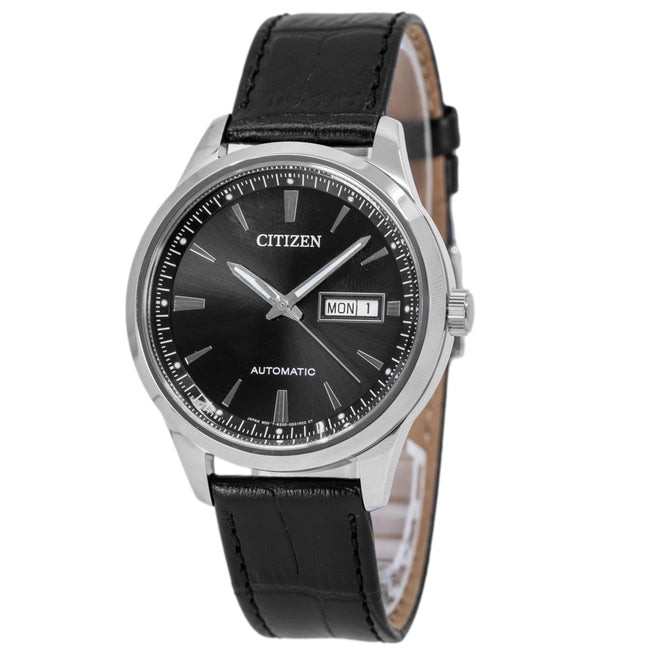 Citizen Automatic Black Dial Date Day Indicator Men’s Watch NY4058-01E