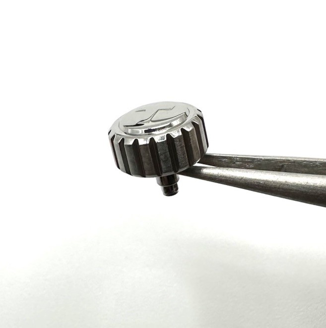 New Genuine Tissot Seastar 2000 Stainless Steel 8.5mm Screwdown Crown Part