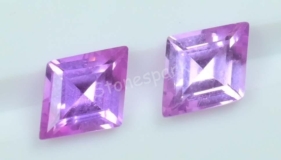 1.70 Ct Natural Mogok Pink Ruby Pair Certified Flawless Loose Gemstone