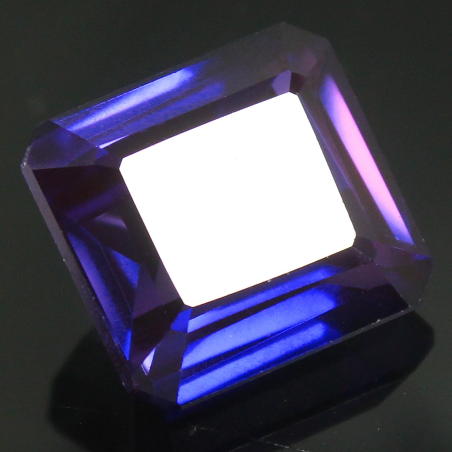Natural 10.45 Ct Certified Australia Musgravite 12×12 MM Asscher Loose Gemstone