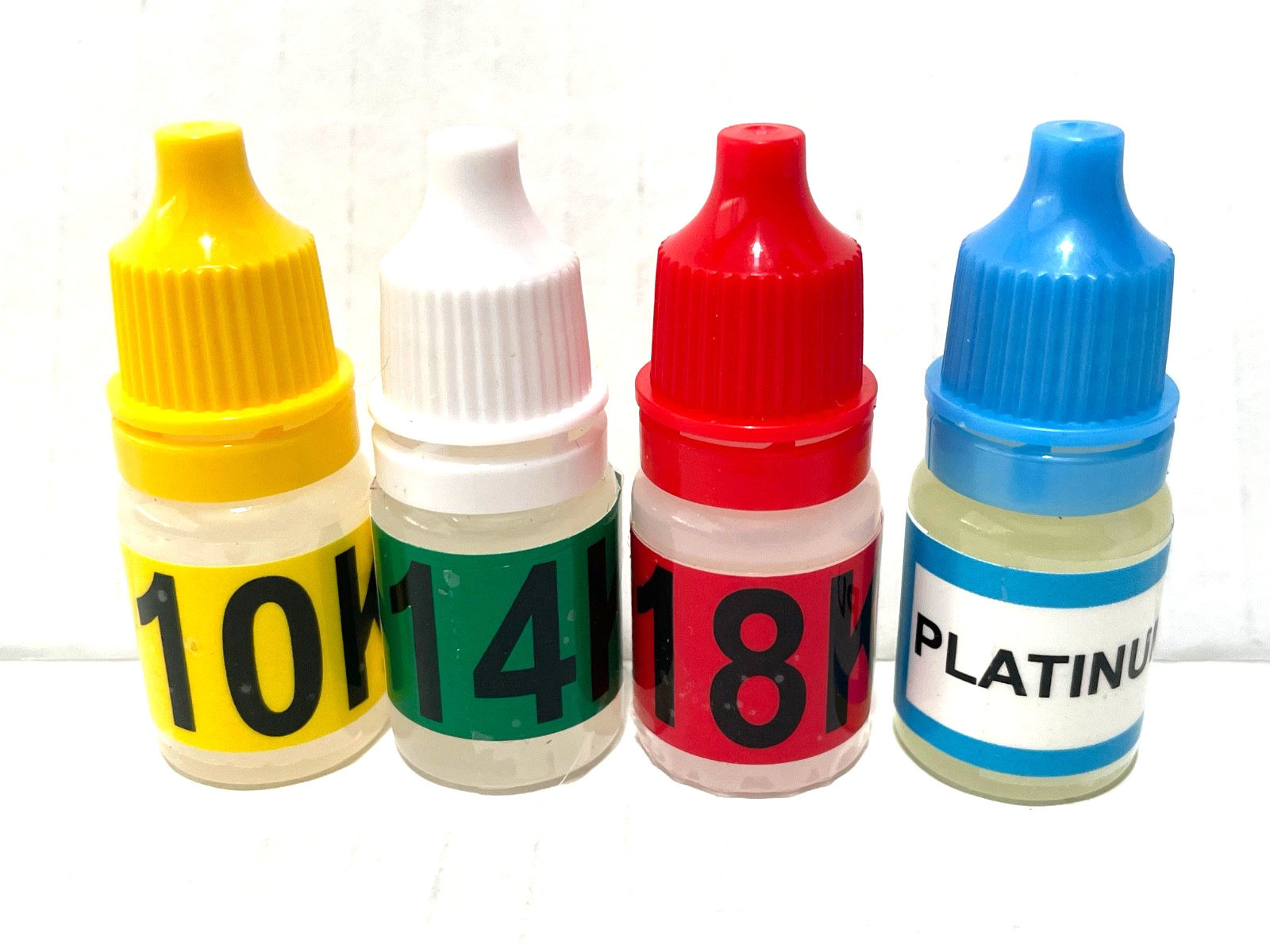 Gold Silver Platinum Testing Kit – Test 10k 14k 18k 22k-24k .999 .925 Sterling