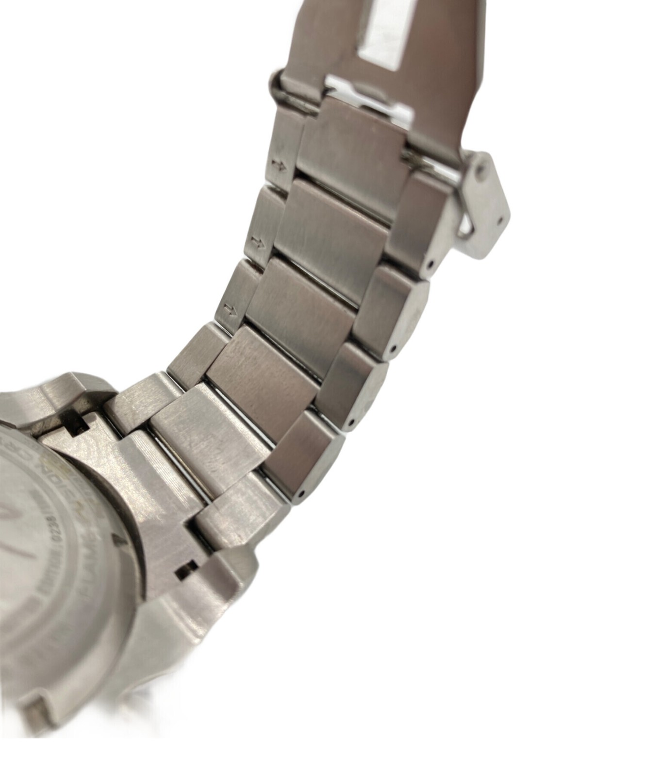 Invicta Authentic Mens Black Dial Silver Tone Bracelet Wristwatch 33714