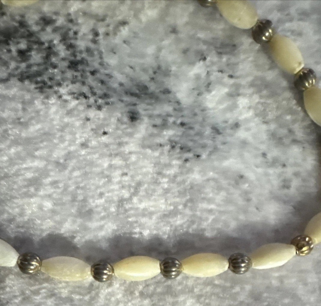 12 Vtg Bracelet Stones Metal Faux Pearl Beads Some Stretchable
