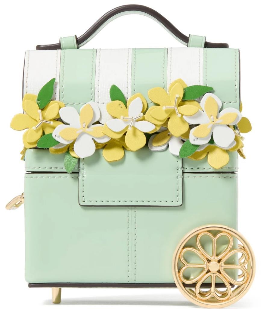 KATE SPADE FRESH PICKS EMBELLISHED LEATHER JEWELRY CASE KK739 NWT $298