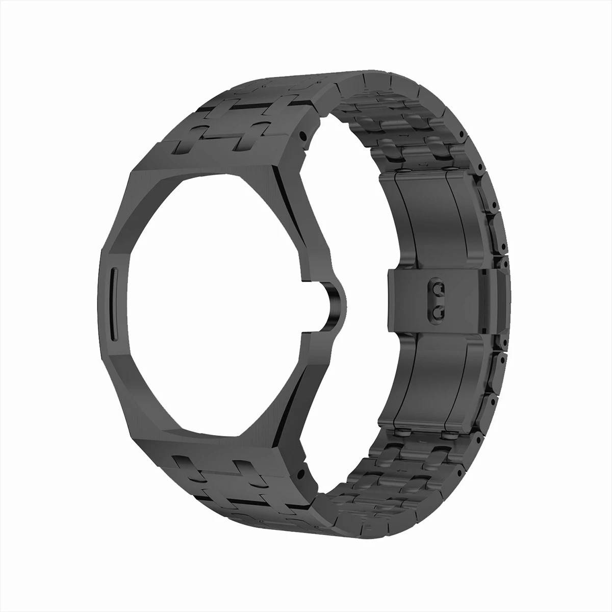 Stainless Steel Metal Band Case For Swatch x AP Royal POP Pocket Conversion Kit
