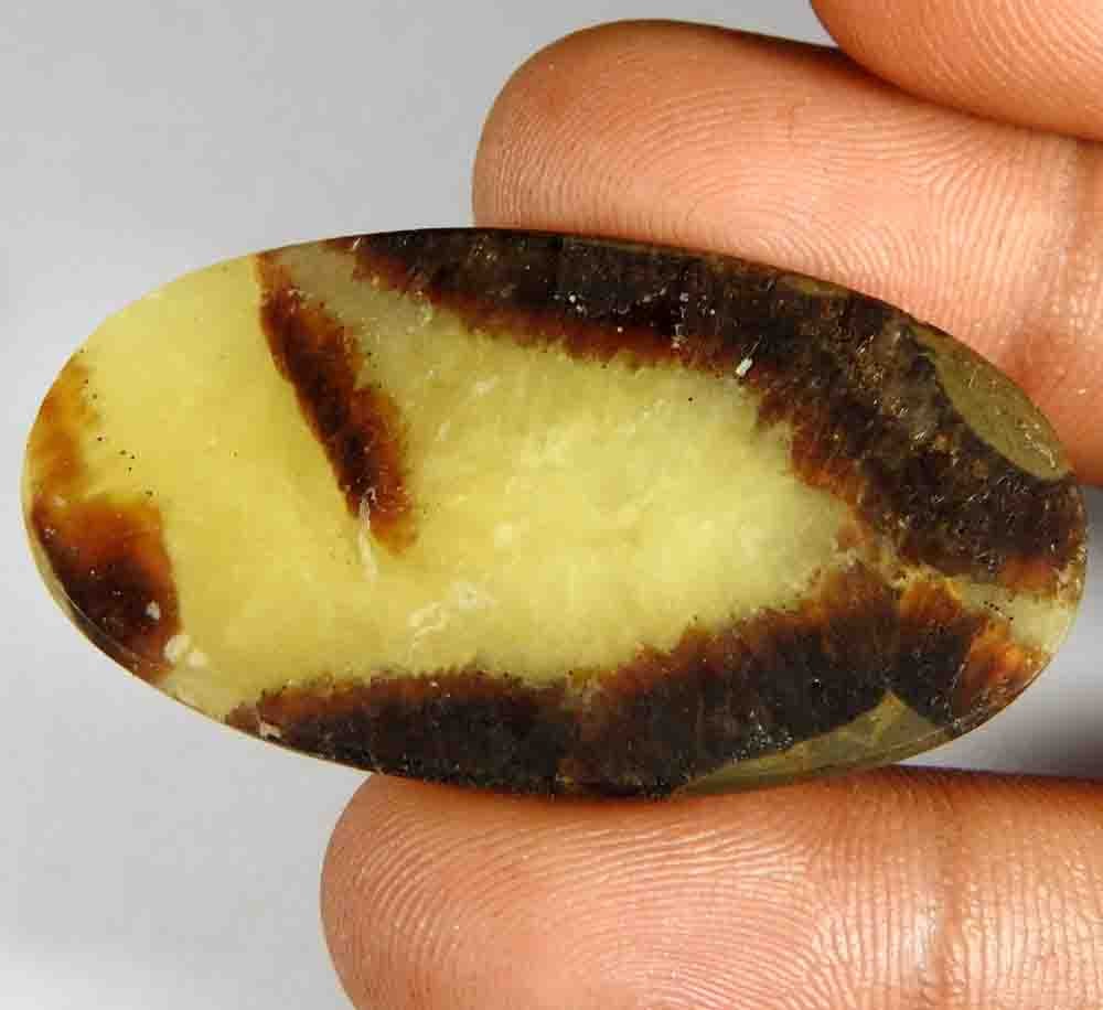 53.00Cts100%Natural Good Septerian Oval Shape Cab+(42x22x5)Loose Gemstone