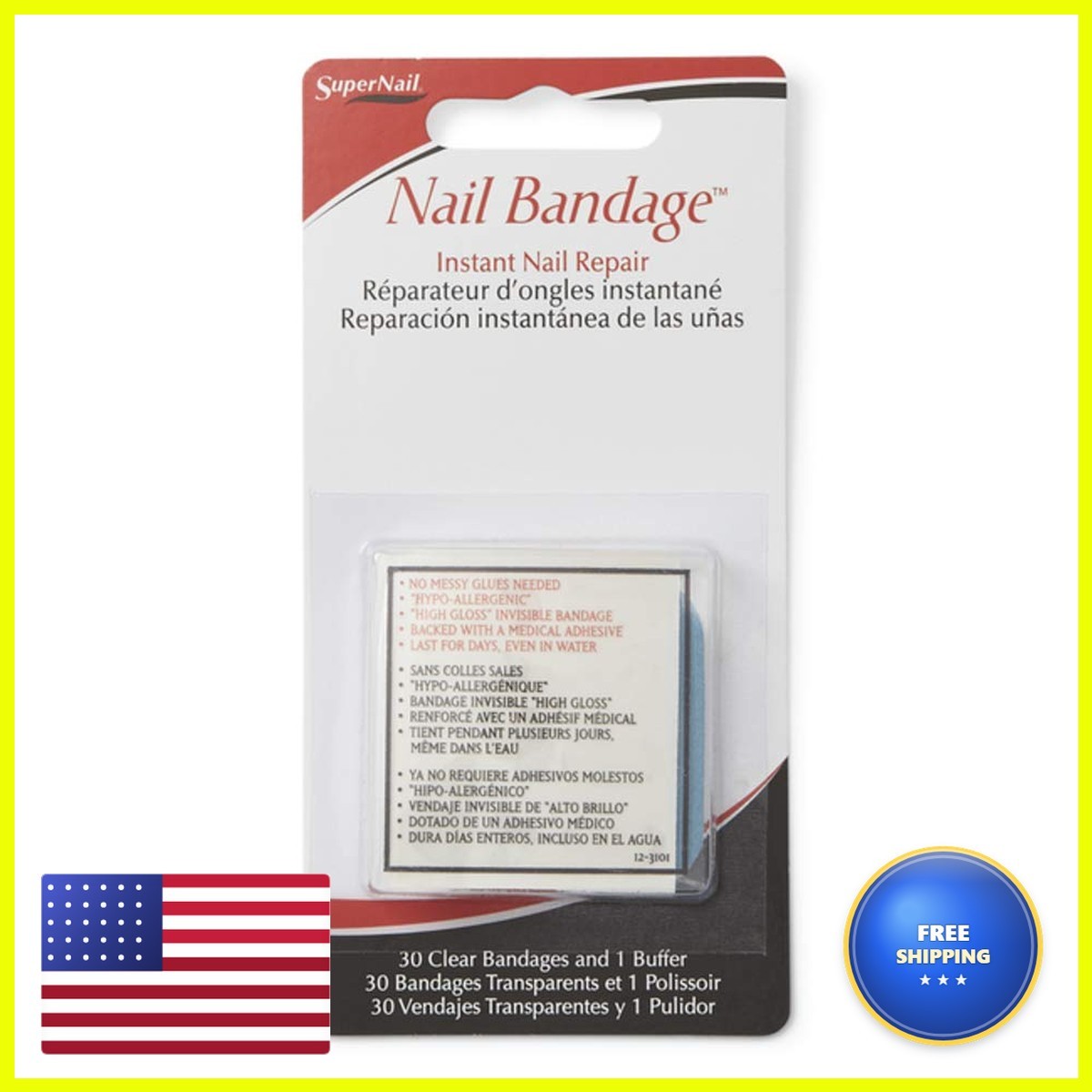 Nail Tek super nail Nail Bandage Instant Nail Repair