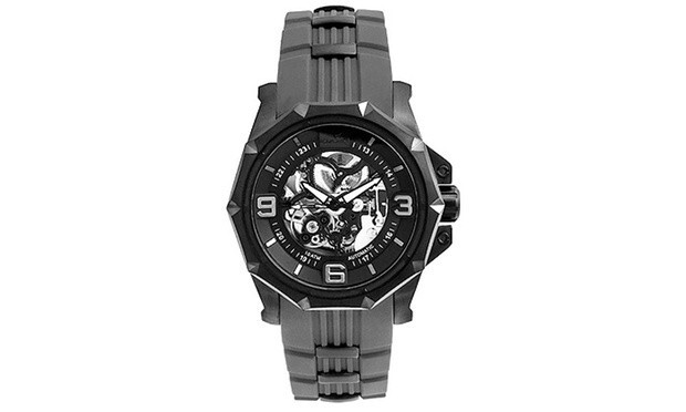 Aquaswiss Vessel G Automatic Stainless Steel Black Silicon Strap Watch 81GA002