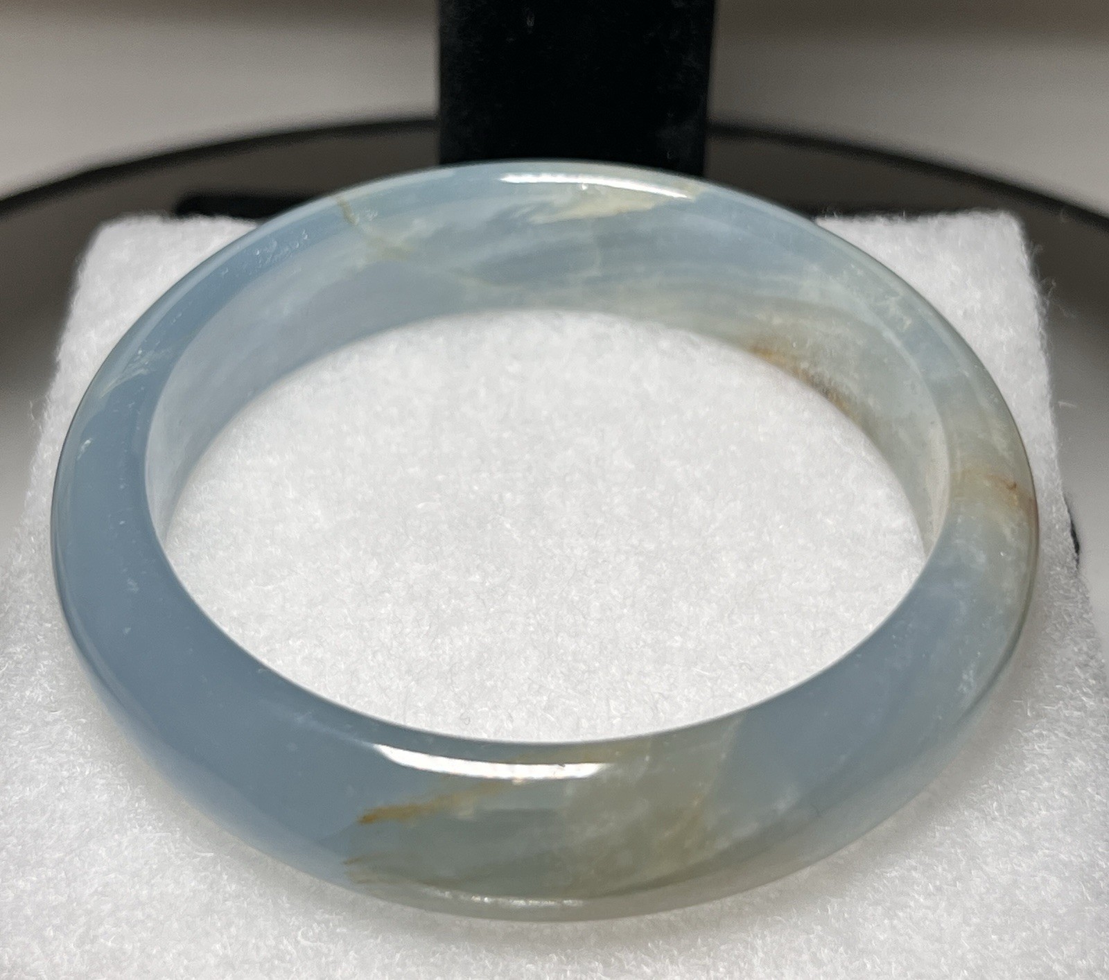 Blue Onyx Bangle Inner Diameter Size 61mm See Pics