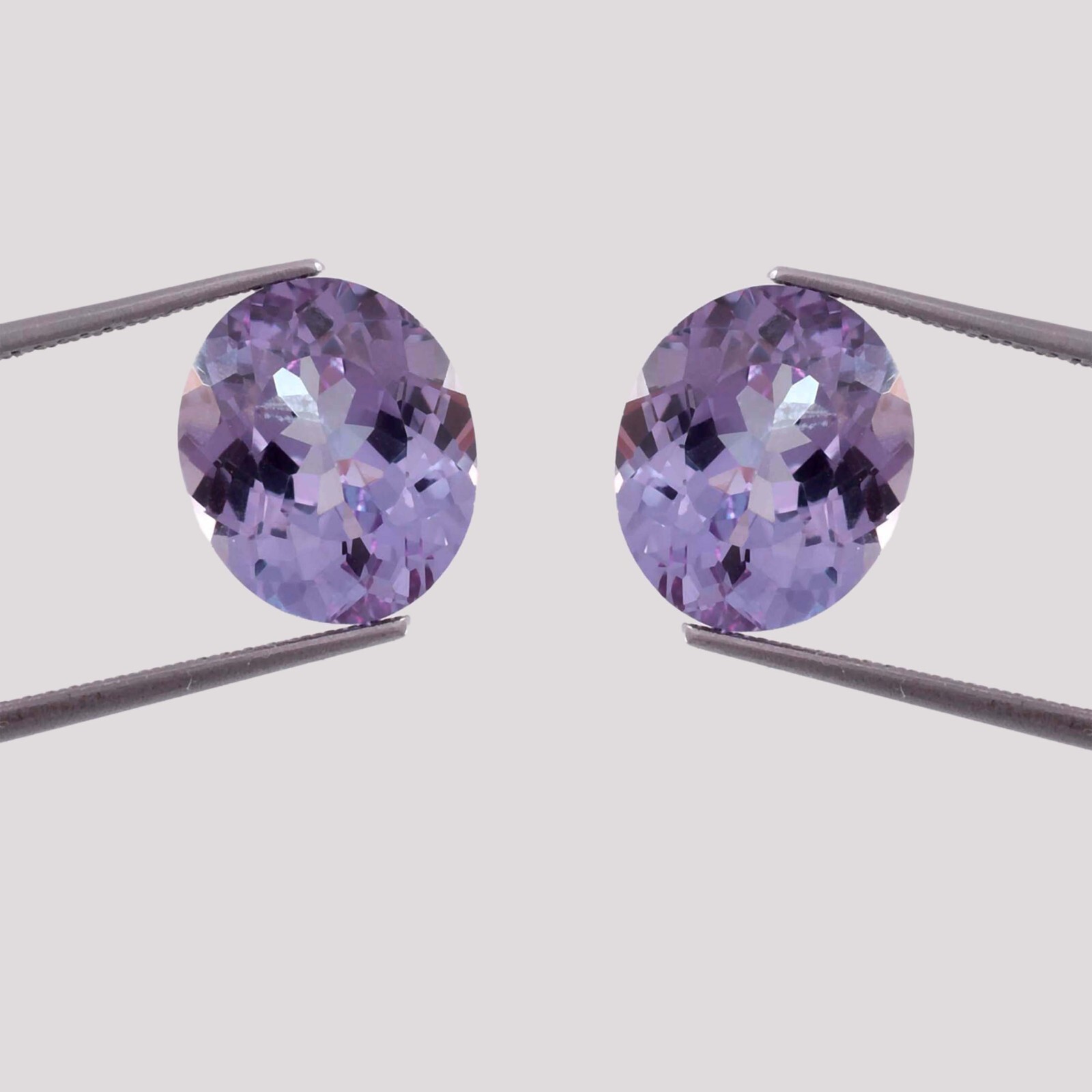 1 Pair 20 x 14 MM Flawless Natural Color Change Alexandrite Gems GIT Certified
