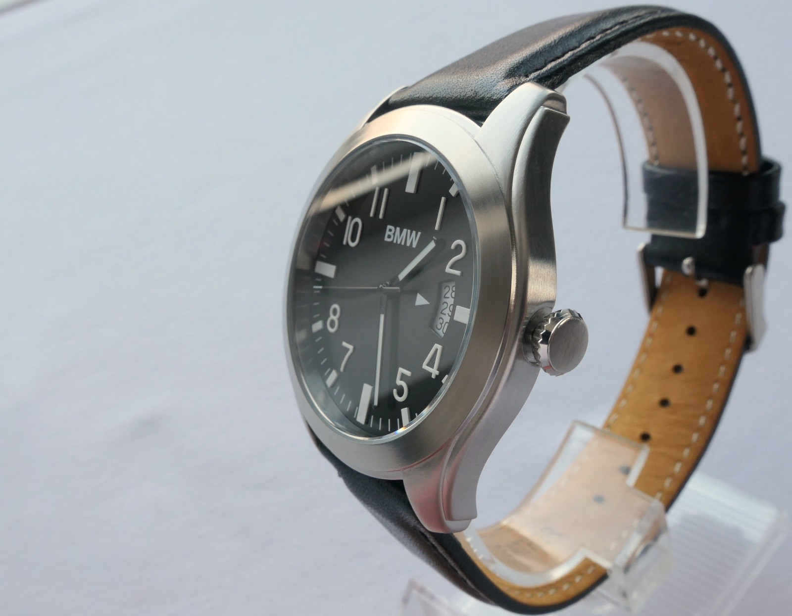 BMW Classic Pilot Racing Driver Sport Car Accessory Swiss Movement Luxury Watch