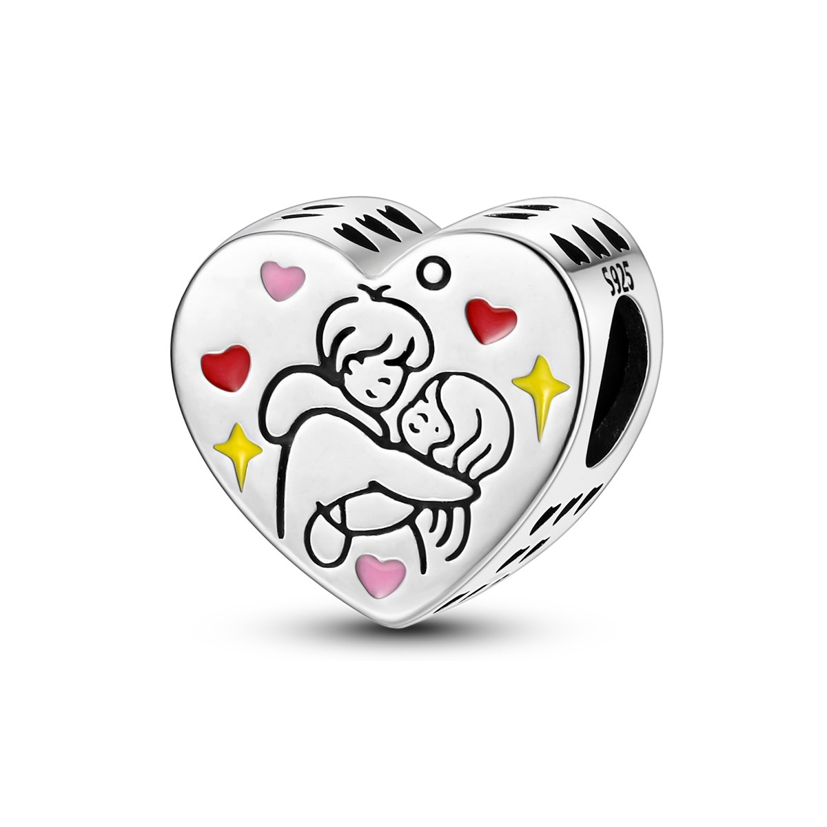 LAZA European 925 Sterling Silver DIY Charm Valentine’s Day fit Women Bracelet